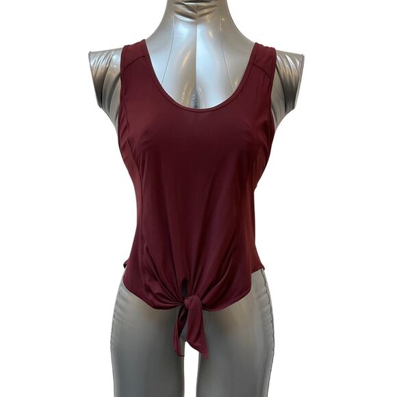 Lululemon Call It A Tie Tank Top Criss Cross Back Purple - Picture 1 of 3
